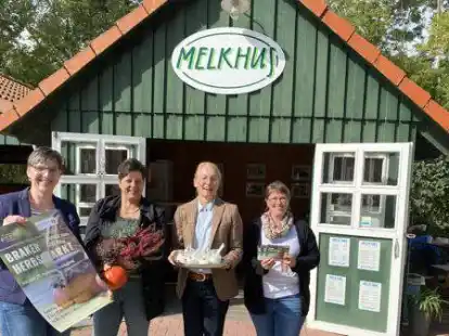 Freuen sich riesig  auf den 20. Braker Herbstmarkt: Andrea Vogt, Urte Syassen, Ute Cornelius und Meike Eden.