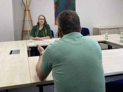 Posttraumatische Belastungsst&ouml;rung: Irma Hamann von &bdquo;Misch mit&ldquo; unterst&uuml;tzt den 54-j&auml;hrigen Initiator aus Wildeshausen beim Aufbau einer Selbsthilfegruppe.