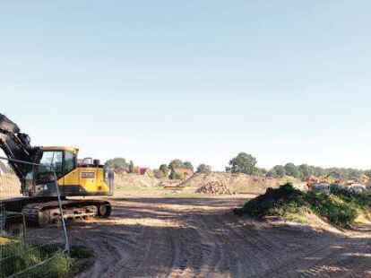 Erschlie&szlig;ungsarbeiten: Im Baugebiet Grote Placken in Wiefelstede soll auch ein Seniorenwohnprojekt realisiert werden.