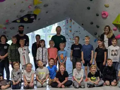 Ein Bild aus der Sommerferienbetreuung: Auch im Herbst bietet der TV Hude eine Woche lang volles Programm.