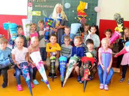 Sigrun Kretschmer ist die Klassenlehrerin der 1a an der Grundschule Comenius-Schule Berne.