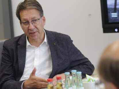 Stefan Birkner (FDP) im NWZ-Medienhaus