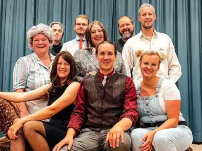 Das Ensemble Text-Fest freut sich auf die Auff&uuml;hrungen in der Aula der IGS Bar&szlig;el.