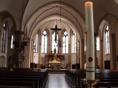 Innenraum der St.-Marien-Kirche in Friesoythe