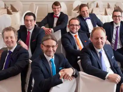 Wollen das Publikum in der Holler Kirche begeistern: &bdquo;Die Profisorischen&ldquo;.