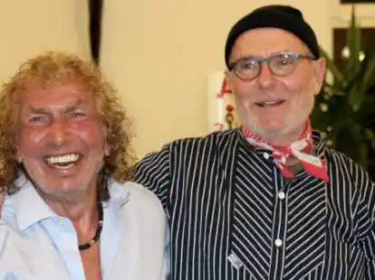 Udo T&ouml;lke und Klaus Turmann freuten sich &uuml;ber einen tollen Abend.