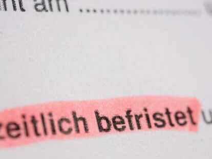 Im Wissenschaftsbetrieb gibt es laut der Gewerkschaft Erziehung und Wissenschaft (GEW) immer mehr Zeitvertr&auml;ge mit immer k&uuml;rzeren Laufzeiten.