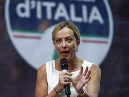 K&ouml;nnte die Macht in Italien &uuml;bernehmen: Giorgia Meloni