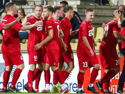 <p>Wollen Selbstvertrauen und Punkte einfahren: die Landesliga-Fu&szlig;baller des VfL Wildeshausen</p>