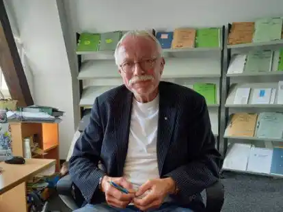 Hat &uuml;ber 45 Jahre gearbeitet: Rechtspfleger Uwe Kampenga.