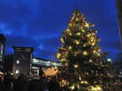 Wird am 26. November zum Dreh- und Angelpunkt des diesj&auml;hrigen Anleuchtfestes: das Verlagsgel&auml;nde der Emder Zeitung an der Ringstra&szlig;e &ndash; doch noch fehlt der passende Weihnachtsbaum.