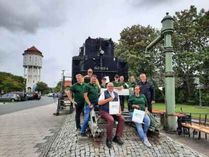 Brachten etliche Fr&uuml;hst&uuml;ckst&uuml;ten f&uuml;r Kollegen aus allen Eisenbahnsparten: Die flei&szlig;igen Ehrenamtlichen der GDL-Ortsgruppe Ostfriesland.