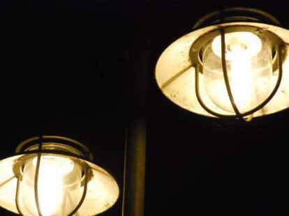 Bei der n&auml;chtlichen Beleuchtung wird in Wardenburg jetzt kr&auml;ftig gespart.