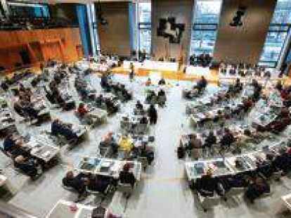 Blick in den nieders&auml;schsischen Landtag.