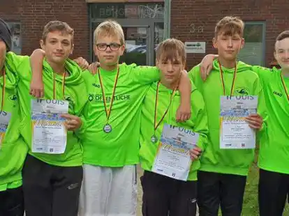 Die WSV-Talente holten den zweiten Platz in der Jugend C.