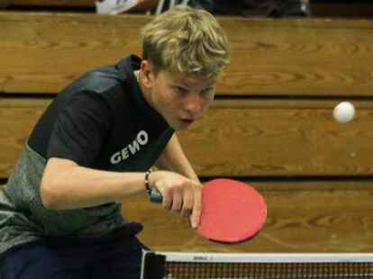 Wurde bei den Jungen 19 Kreismeister: Wilko Romanee&szlig;en vom gastgebenden MTV Jever