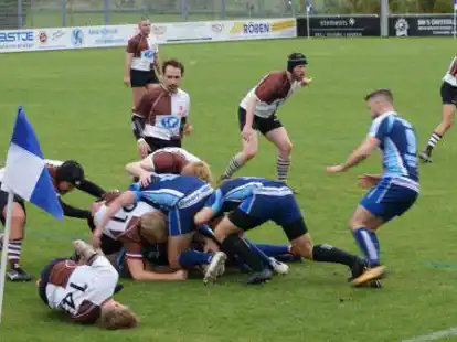 Die Northern Lions (blaue Trikots) hatten die St. Paulianer gut im Griff.