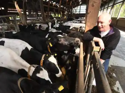 Zur Alten Brennerei Hilbers an der Butjadinger Stra&szlig;e geh&ouml;rt auch ein Bauernhof, &uuml;ber den am Sonntag eine F&uuml;hrung angeboten wird.