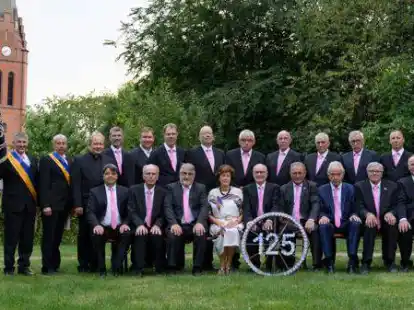 Der M&auml;nnergesangverein &bdquo;Frohsinn&ldquo; Molbergen feiert sein 125-j&auml;hriges Bestehen.