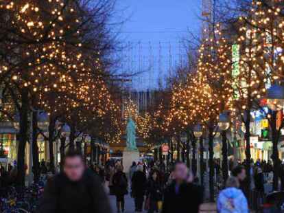 Adventsbeleuchtung in Hannover (Archivbild)