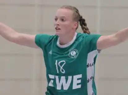 Laura Kannegießer war mit sechs Treffern die erfolgreichste Schützin des VfL Oldenburg II im Spiel beim TV Hannover-Badenstedt.