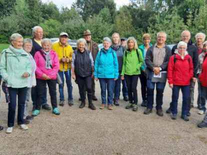 Unterwegs im Lethetal: Die Wandergruppe des Heimatvereins D&uuml;ngstrup war wieder unterwegs.