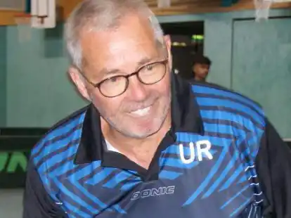 Uli Reinelt will sich im Spiel des TTC Staatsforsten gegen BW Ramsloh f&uuml;r die Niederlagen bei den Kreismeisterschaften revanchieren.