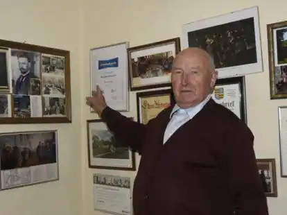 Gerold Maas wird an diesem Mittwoch 85 Jahre alt. Die Heimatforschung geh&ouml;rt zu seinen gr&ouml;&szlig;ten Hobbys.