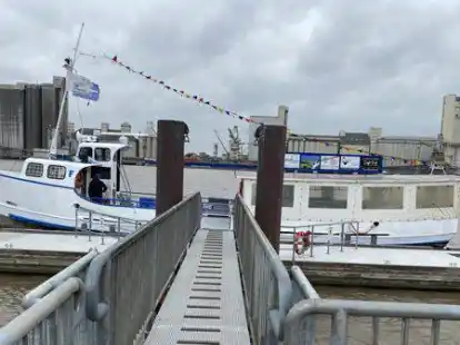 Der neue Steg f&uuml;hrt zur Guntsiet.