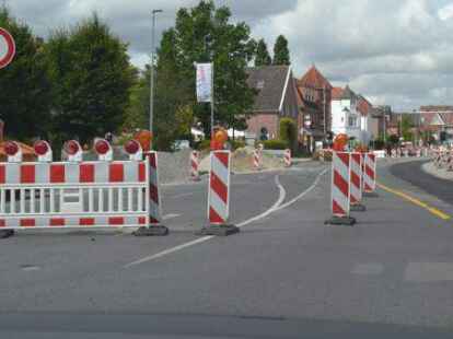 Baustelle in Aurich: Planungsfehler an Fockenbollwerkstraße sorgt für ...