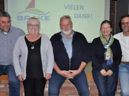 Dem Vorstand geh&ouml;ren (von links) Torsten R&uuml;ckoldt, Anke Bode, Dieter Hullmann, Dr. Christine Keitsch und Nils B&ouml;ger an.