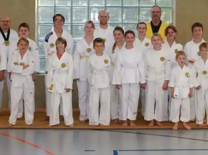 Alle Teilnehmer haben ihre Edso-Pr&uuml;fung bestanden.