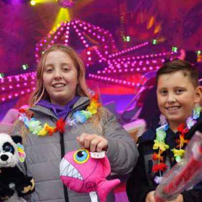 Lia und Milo hatten dank der NWZ auf dem Gallimarkt viel Spa&szlig;.