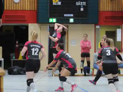 Mit Power und  Spiellaune zu den ersten Punkten: Nordenhams Volleyballerinnen &uuml;berzeugten am Wochenende.