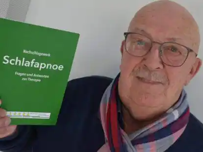 Hat ein Nachschlagewerk zum Thema Schlafapnoe ver&ouml;ffentlicht und pr&auml;sentiert diesen auch in Oldenburg: Reinhard Wagner