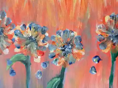 Ein solches Bild kann beim Workshop &bdquo;Seelenbild gestalten&ldquo; an der regioVHS Ganderkesee entstehen.