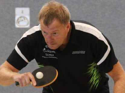 Werner Dorn kassierte mit dem TTC Waddens eine Niederlage.