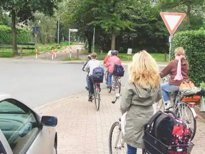 Mit dem Fahrrad zur Schule &ndash; f&uuml;r viele Oldenburger geh&ouml;rt das zum Alltag.