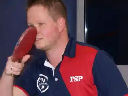 Daniel Wilke steht mit dem TTV Cloppenburg vor zwei schwierigen Aufgaben.