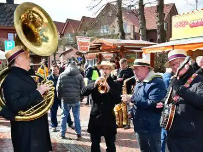 Auch in diesem Jahr wieder beim Gantertach zu Gast: die Bremer Jazz-Band &bdquo;Tuba Libre&ldquo;.