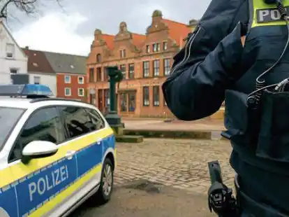 Die Polizei hat Anfang Juli mehrere Grundst&uuml;cke in Leezdorf mit Baggern und Schaufeln auf Spuren illegaler M&uuml;llentsorgung untersucht.