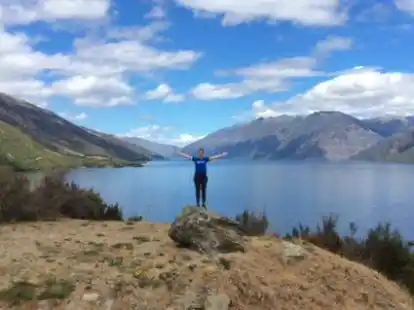 Vor allem von der neuseel&auml;ndischen Landschaft war Beke Ostendorf beeindruckt.