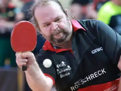 Norbert Hase brillierte im deutschen Trikot bei der Ping-Pong-Parkinson-WM in Kroatien.