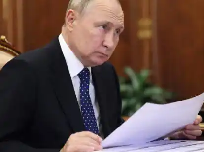 Russlands Pr&auml;sident Wladimir Putin macht bislang keine Anzeichen, an den Verhandlungstisch zur&uuml;ckzukehren.