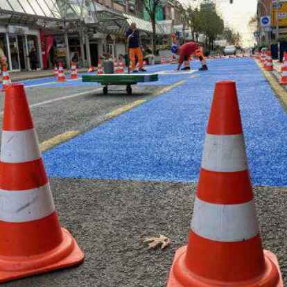 Die &bdquo;neue&ldquo; Neutorstra&szlig;e.