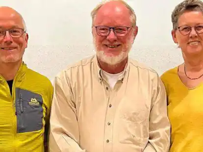 Wurden wiedergew&auml;hlt: (von links) Marc Falkenstein, Uwe Mokros und Sabine Bley