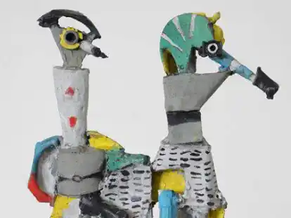 Ausschnitt aus dem Werk &bdquo;Fuhrmann&ldquo; von Menno Fahl.