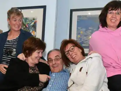 Proben derzeit f&uuml;r das neue St&uuml;ck: (von links) Imke Evers, Ingrid Blohm, J&uuml;rgen Str&ouml;de, Edith Bruns und Erika Schulte von der Speelkoppel.