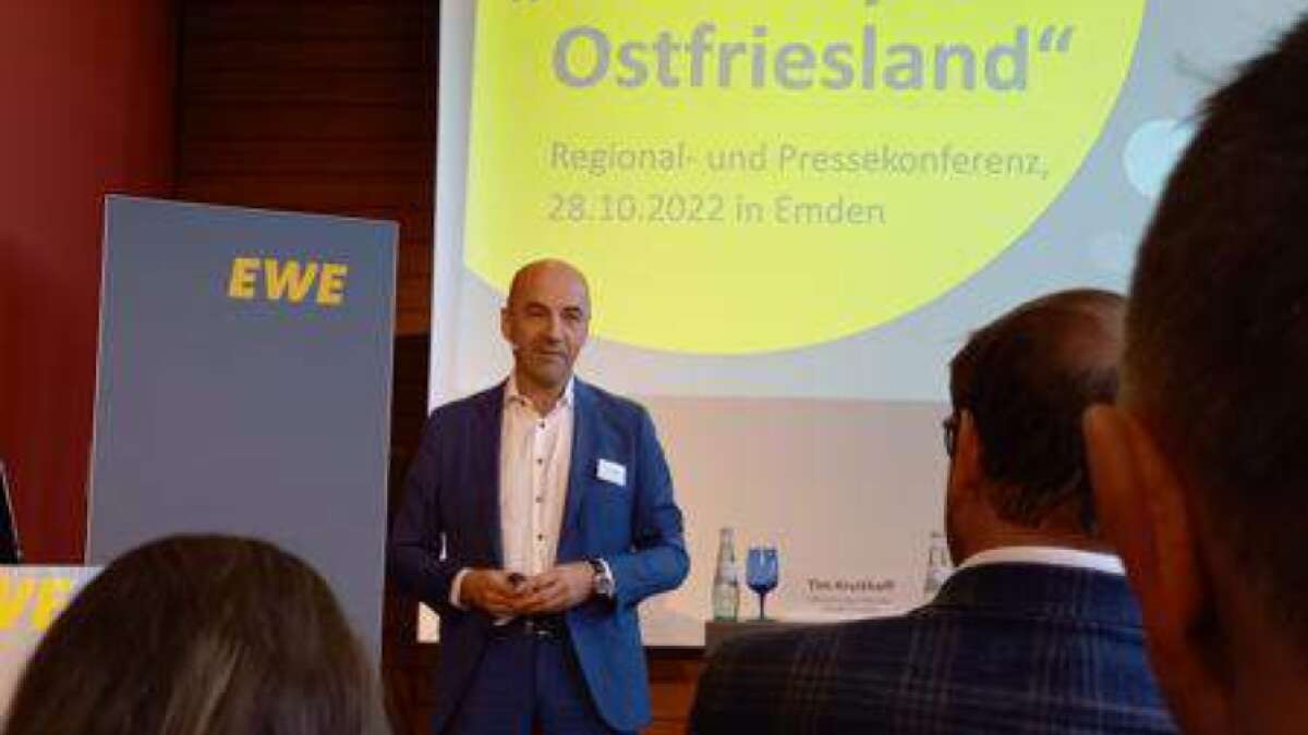 Grüner-Wasserstoff: Die Produktionsanlage der EWE in Emden soll der ...