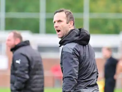 &bdquo;Uns fehlt ein Erfolgserlebnis&ldquo;: Markus Unger, Trainer vom VFV Borussia 06 Hildesheim.